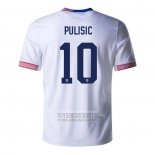 Camiseta De Futbol Estados Unidos Jugador Pulisic Primera 2024