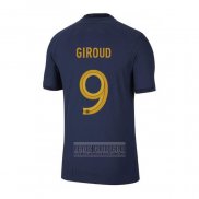 Camiseta De Futbol Francia Jugador Giroud Primera 2022