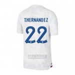 Camiseta De Futbol Francia Jugador T.Hernandez Segunda 2022