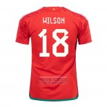 Camiseta De Futbol Gales Jugador Wilson Primera 2022