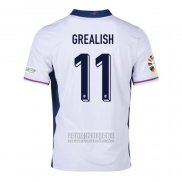 Camiseta De Futbol Inglaterra Jugador Grealish Primera 2024