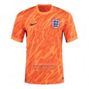 Camiseta De Futbol Inglaterra Portero 2024 Naranja