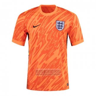 Camiseta De Futbol Inglaterra Portero 2024 Naranja