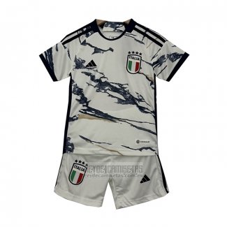 Camiseta de Futbol Italia Segunda Nino 2023-2024