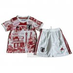 Camiseta De Futbol Japon Anime Nino 2024-2025 Rosa