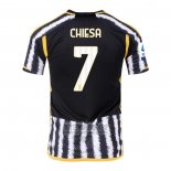 Camiseta De Futbol Juventus Jugador Chiesa Primera 2023-2024