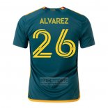 Camiseta De Futbol Los Angeles Galaxy Jugador Alvarez Segunda 2023-2024