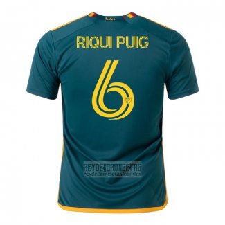 Camiseta De Futbol Los Angeles Galaxy Jugador Riqui Puig Segunda 2023-2024