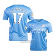 Camiseta De Futbol Manchester City Jugador De Bruyne Primera 2021-2022