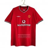 Camiseta De Futbol Manchester United Primera Retro 00-02