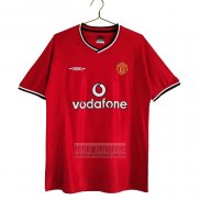 Camiseta De Futbol Manchester United Primera Retro 00-02