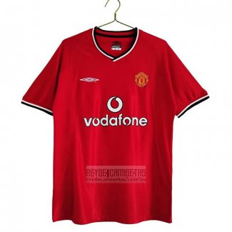 Camiseta De Futbol Manchester United Primera Retro 00-02