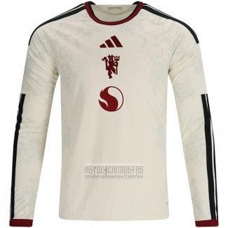 Camiseta De Futbol Manchester United Tercera Manga Larga 2026-2027