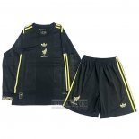 Camiseta De Futbol Mexico Special Manga Larga Nino 2025 Negro