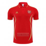 Camiseta De Futbol Polo del Arsenal 2022-2023 Rojo