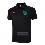 Camiseta De Futbol Polo del Bayern Munich 2023-2024 Negro