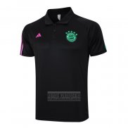 Camiseta De Futbol Polo del Bayern Munich 2023-2024 Negro