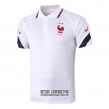 Camiseta de Futbol Polo del Francia 2020 Blanco