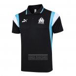Camiseta De Futbol Polo del Olympique Marsella 2023-2024 Negro
