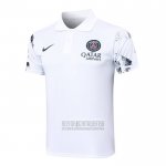 Camiseta De Futbol Polo del Paris Saint-Germain 2024-2025 Blanco