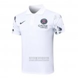 Camiseta De Futbol Polo del Paris Saint-Germain 2024-2025 Blanco