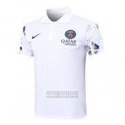 Camiseta De Futbol Polo del Paris Saint-Germain 2024-2025 Blanco