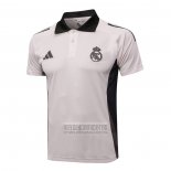 Camiseta De Futbol Polo del Real Madrid 2024-2025 Rosa Claro