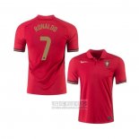 Camiseta De Futbol Portugal Jugador Ronaldo Primera 2020-2021