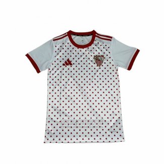 Camiseta De Futbol Pre Partido del Sevilla 2025-2026 Blanco