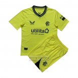 Camiseta De Futbol Rangers Portero Nino 2023-2024 Amarillo