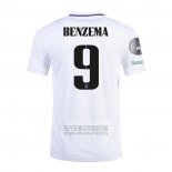 Camiseta De Futbol Real Madrid Jugador Benzema Primera 2022-2023
