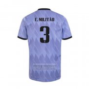 Camiseta De Futbol Real Madrid Jugador E.Militao Segunda 2022-2023