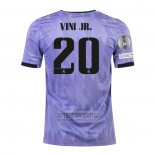 Camiseta De Futbol Real Madrid Jugador Vini JR. Segunda 2022-2023