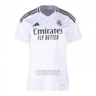 Camiseta De Futbol Real Madrid Primera Mujer 2024-2025