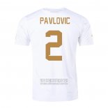 Camiseta De Futbol Serbia Jugador Pavlovic Segunda 2022