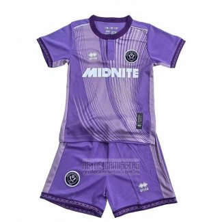 Camiseta De Futbol Sheffield United Tercera Nino 2025-2026