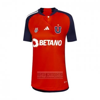 Camiseta De Futbol Universidad de Chile Segunda Mujer 2023