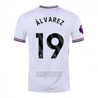 Camiseta De Futbol West Ham Jugador Alvarez Segunda 2023-2024