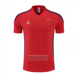 Camiseta De Futbol de Entrenamiento Ajax 2022-2023 Rojo