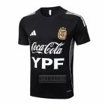 Camiseta De Futbol de Entrenamiento Argentina 2025-2026 Negro