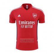 Camiseta De Futbol de Entrenamiento Arsenal 2022-2023 Rojo