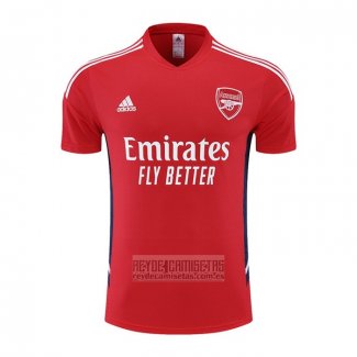 Camiseta De Futbol de Entrenamiento Arsenal 2022-2023 Rojo