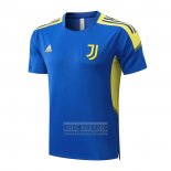 Camiseta De Futbol de Entrenamiento Juventus 2022-2023 Azul