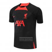 Camiseta De Futbol de Entrenamiento Liverpool 2022-2023 Negro