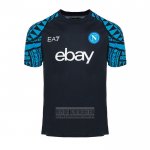Camiseta De Futbol de Entrenamiento Napoli 2023-2024 Azul