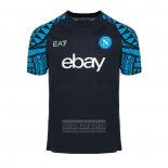 Camiseta De Futbol de Entrenamiento Napoli 2023-2024 Azul