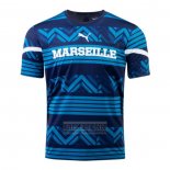 Camiseta De Futbol de Entrenamiento Olympique Marsella 2022-2023 Azul