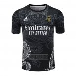 Camiseta De Futbol de Entrenamiento Real Madrid Dragon 2024-2025 Negro