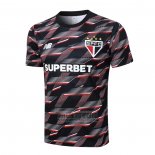 Camiseta De Futbol de Entrenamiento Sao Paulo 2024-2025 Negro