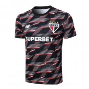 Camiseta De Futbol de Entrenamiento Sao Paulo 2024-2025 Negro